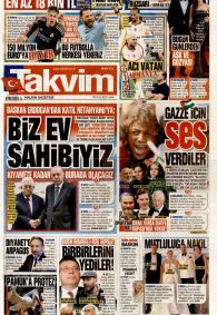 TAKVİM Gazete Manşeti