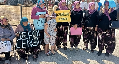 Mor Şalvarlı Köylü Kadınlardan Cengiz Holdinge: 'Kışkış Cengiz kışkış yallah Cengiz yallah'